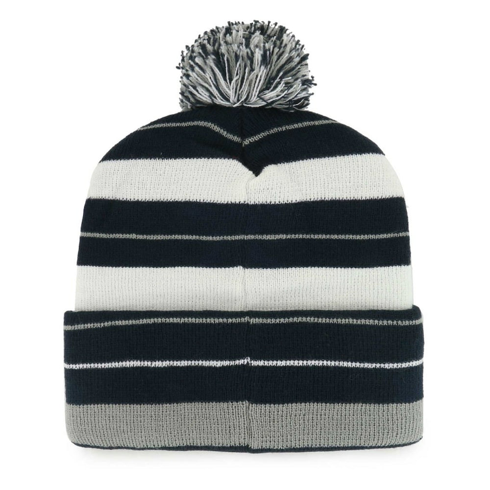 Dallas Cowboys '47 Powerline Cuffed Knit Hat with Pom Navy - 47 brand