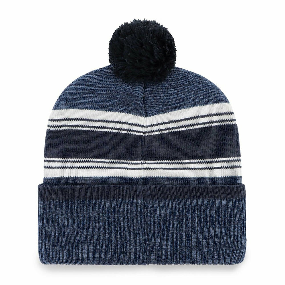 Dallas Cowboys '47 Fadeout Cuffed Knit Hat with Pom Navy - 47 brand