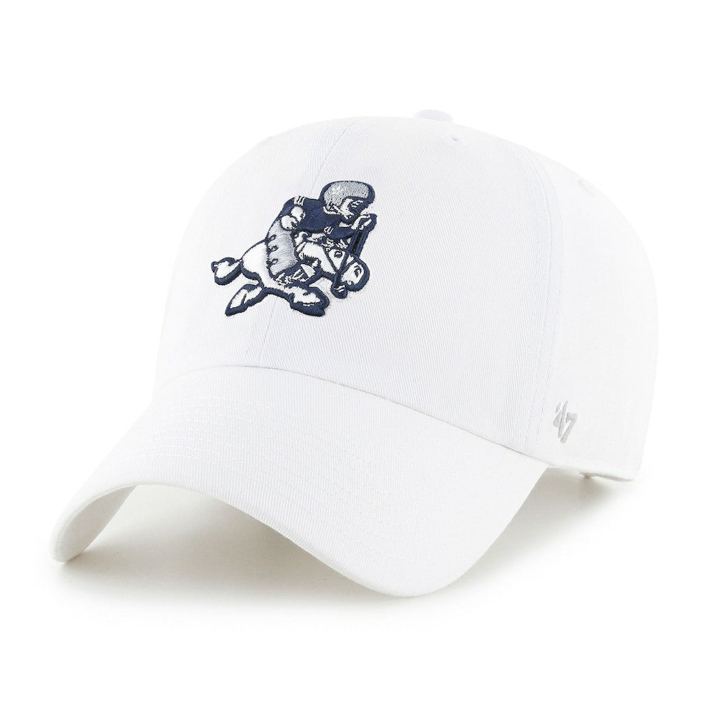 Dallas Cowboys '47 Retro Joe II Clean Up Adjustable Hat White - 47 brand