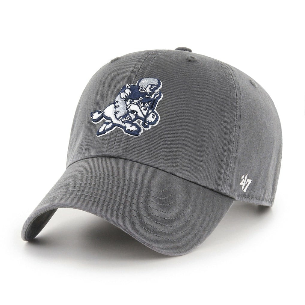 Dallas Cowboys '47 Retro Joe II Clean Up Adjustable Hat Charcoal - 47 brand