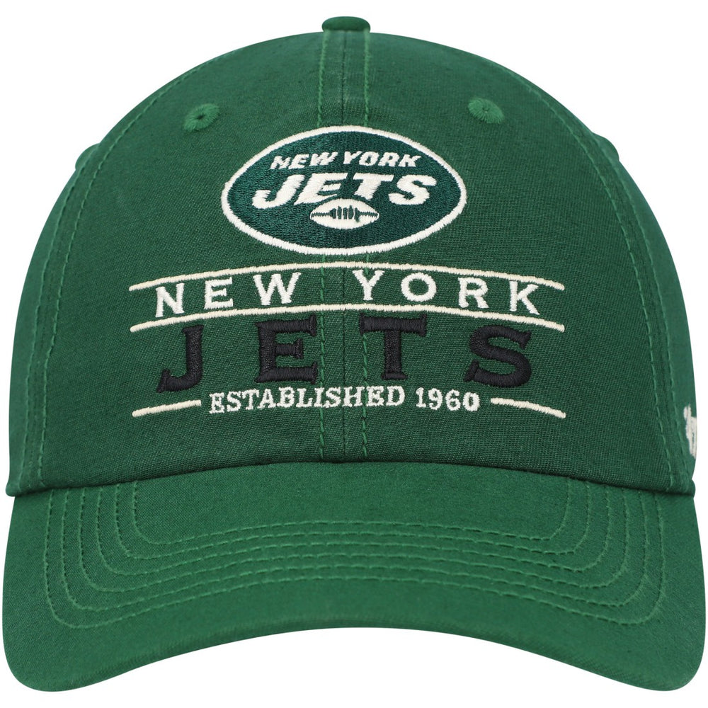 New York Jets '47 Vernon Clean Up Adjustable Hat Green - 47 brand