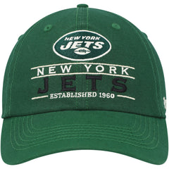 New York Jets '47 Vernon Clean Up Adjustable Hat Green - 47 brand