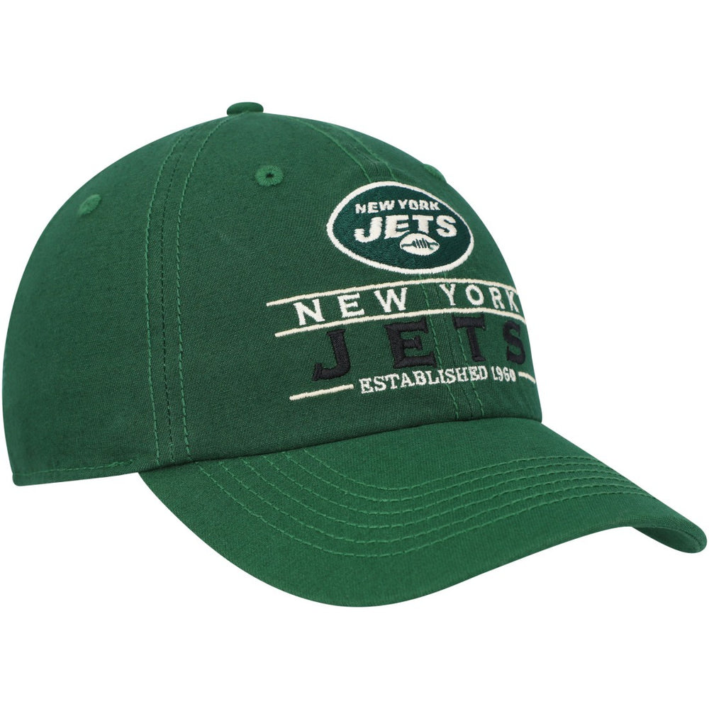 New York Jets '47 Vernon Clean Up Adjustable Hat Green - 47 brand