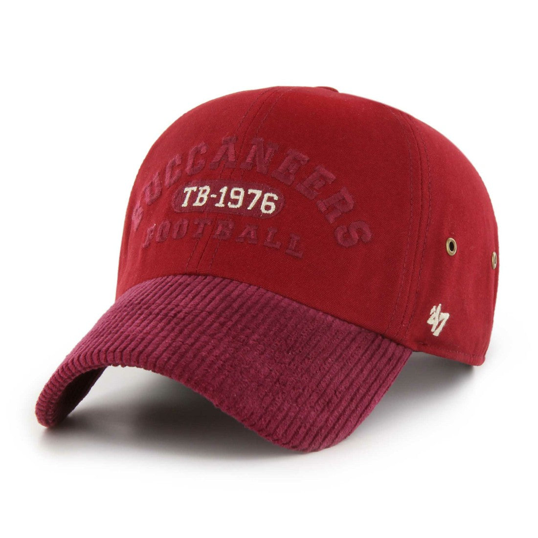 Tampa Bay Buccaneers '47 Ridgeway Clean Up Adjustable Hat Red - 47 brand