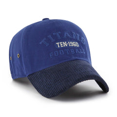 Tennessee Titans '47 Ridgeway Clean Up Adjustable Hat Royal - 47 brand