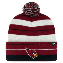 Arizona Cardinals '47 Powerline Cuffed Knit Hat with Pom Cardinal - 47 brand