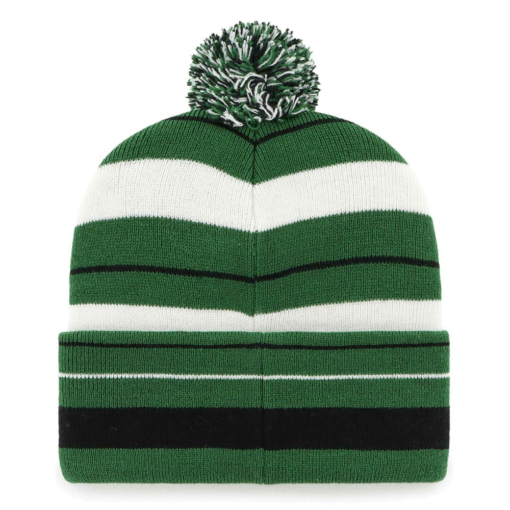 New York Jets '47 Powerline Cuffed Knit Hat with Pom Green - 47 brand