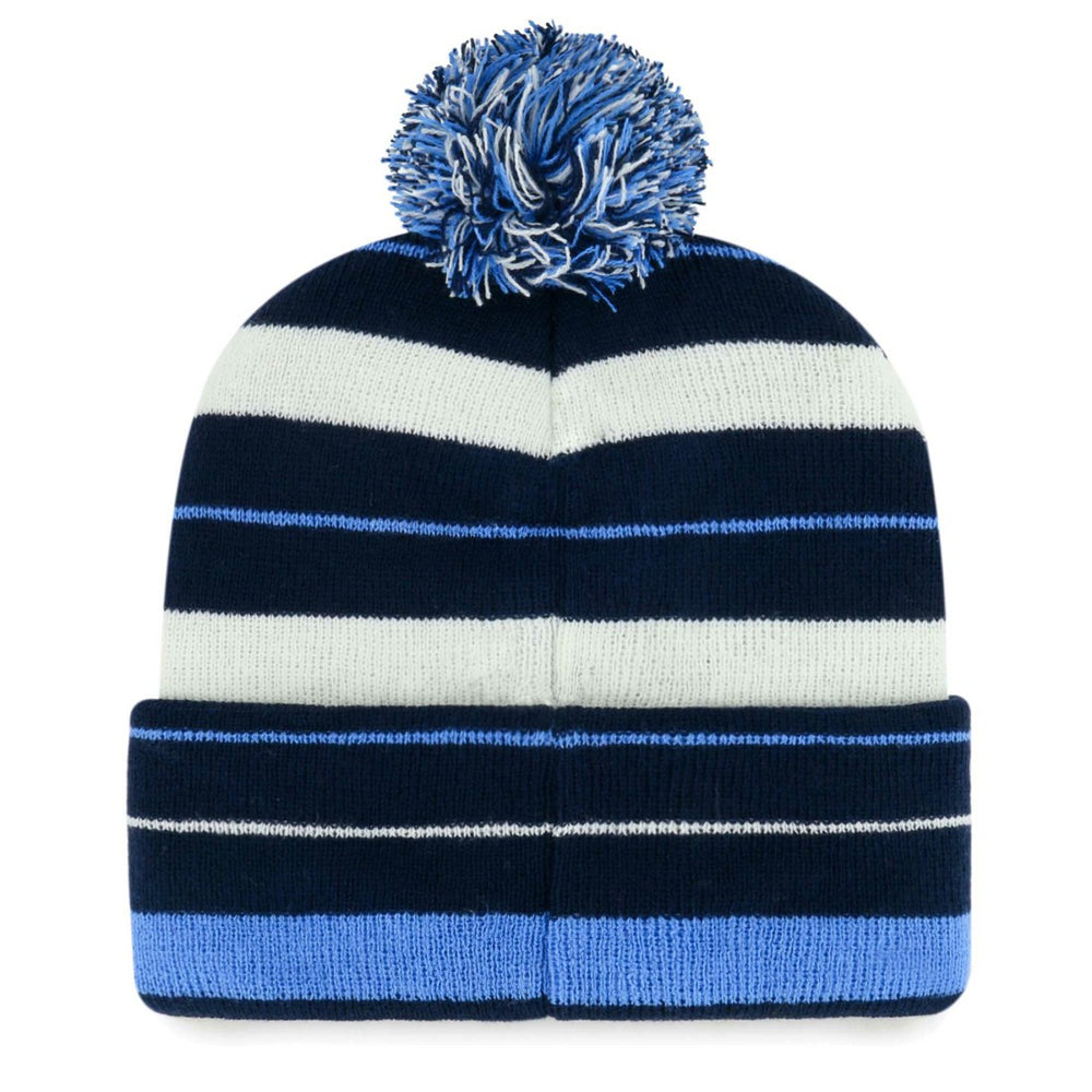 Tennessee Titans '47 Powerline Cuffed Knit Hat with Pom Navy - 47 brand
