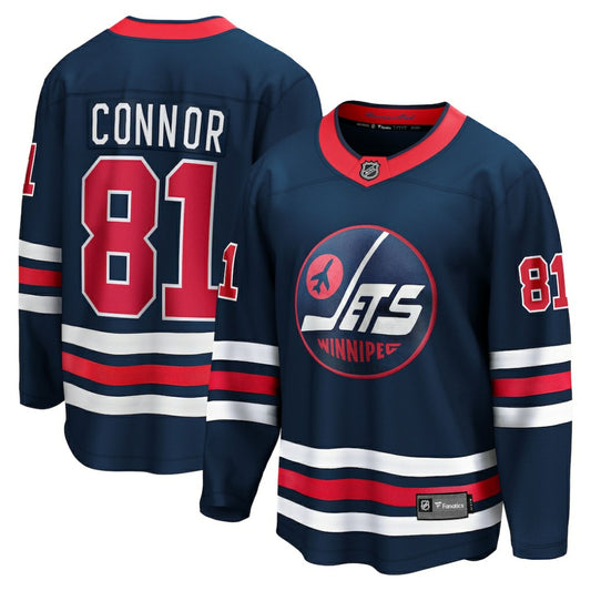 Kyle Connor Winnipeg Jets Fanatics Alternate Breakaway Jersey - Navy | NHL Jerseys