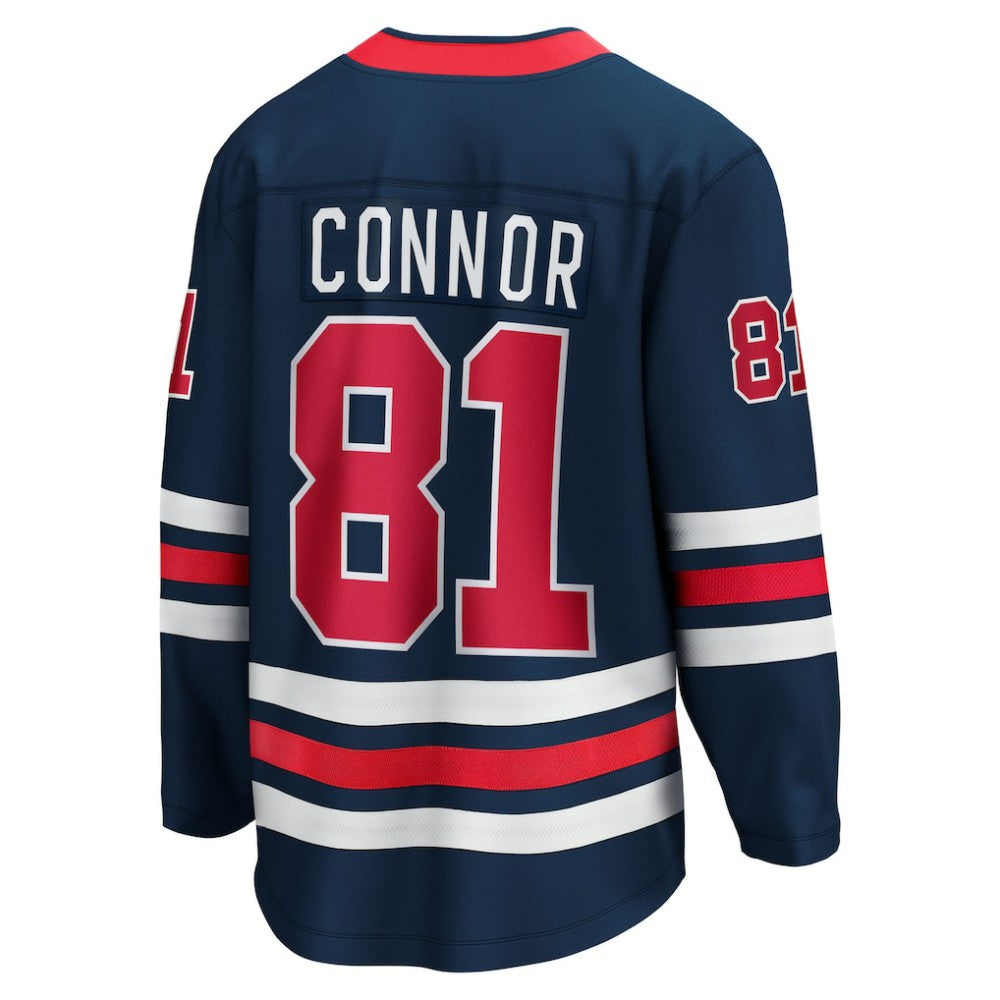 Kyle Connor Winnipeg Jets Fanatics Alternate Breakaway Jersey - Navy | NHL Jerseys