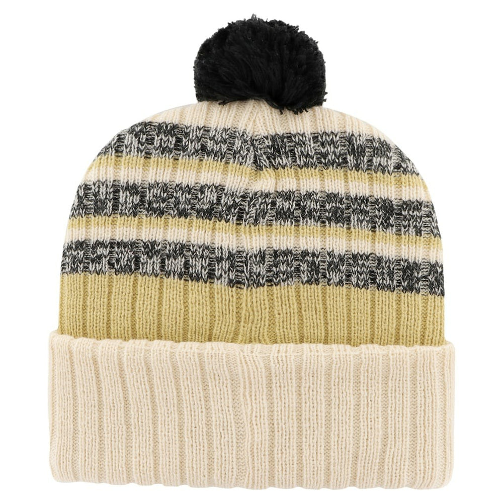 New Orleans Saints '47 Tavern Cuffed Knit Hat with Pom Natural - 47 brand