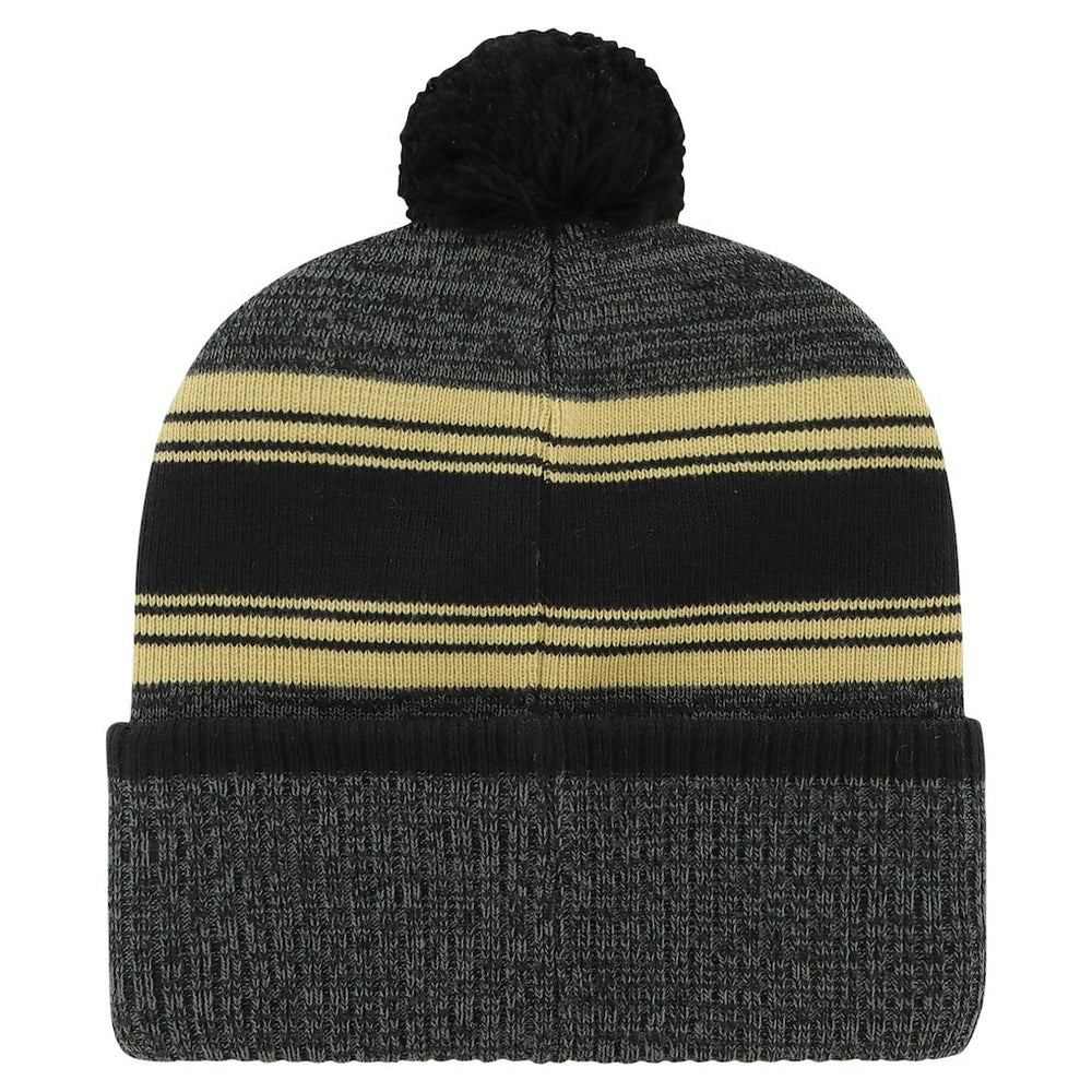 New Orleans Saints '47 Fadeout Cuffed Knit Hat with Pom Black - 47 brand
