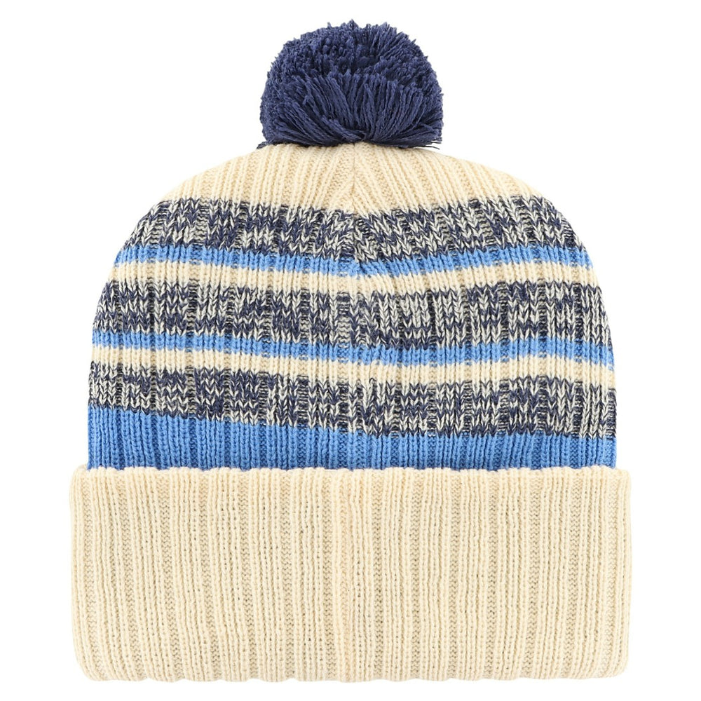 Tennessee Titans '47 Tavern Cuffed Knit Hat with Pom Cream - 47 brand