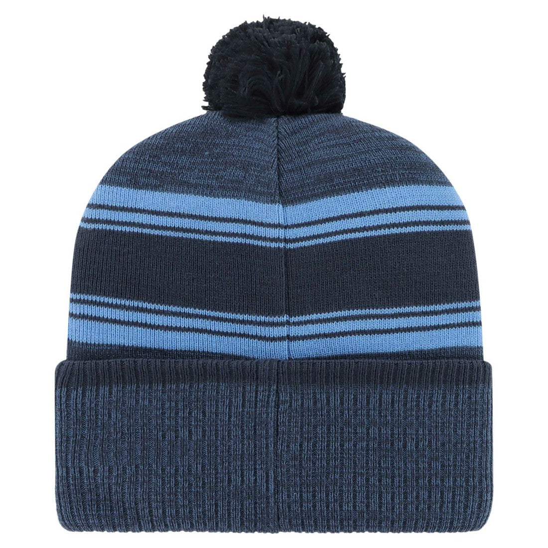 Tennessee Titans '47 Fadeout Cuffed Knit Hat with Pom Navy - 47 brand