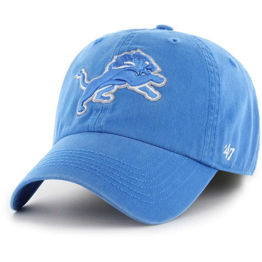 Detroit Lions '47 Franchise Logo Fitted Hat Blue - 47 brand