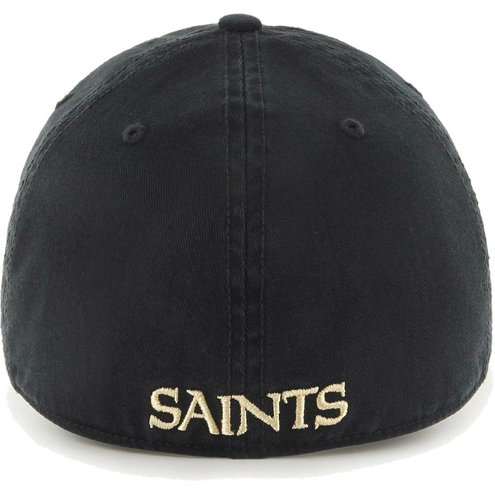 New Orleans Saints '47 Franchise Logo Fitted Hat Black - 47 brand