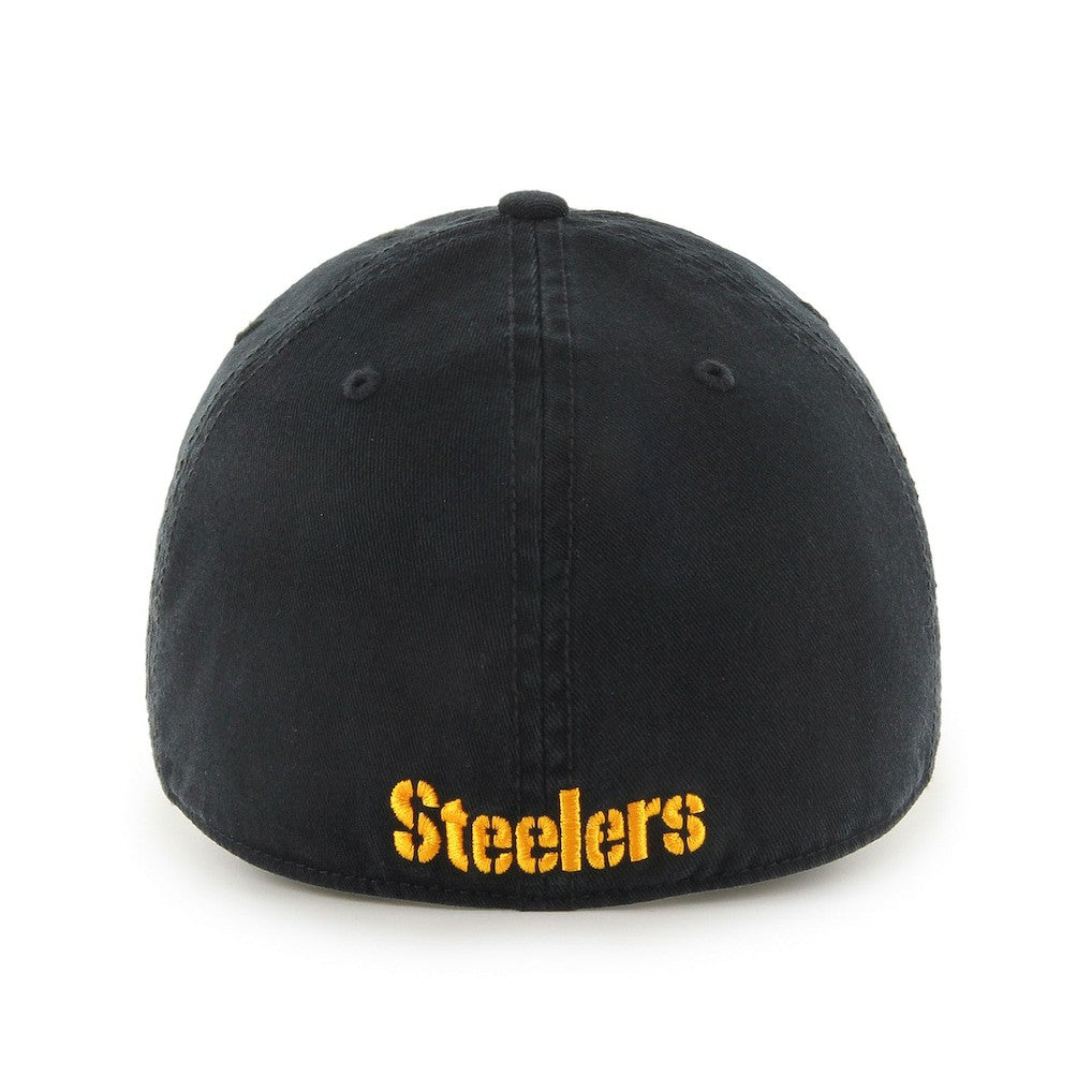 Pittsburgh Steelers '47 Franchise Logo Fitted Hat Black - 47 brand