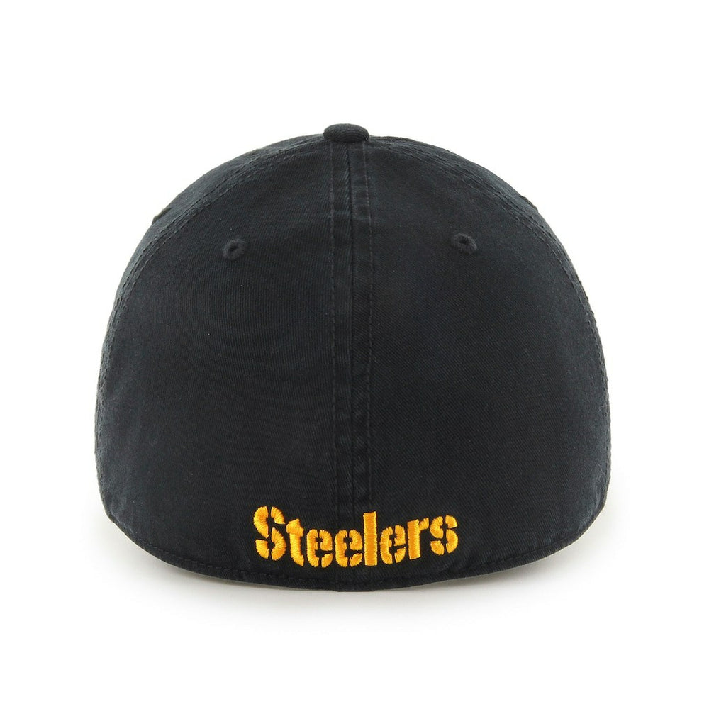 Pittsburgh Steelers '47 Franchise Logo Fitted Hat Black - 47 brand