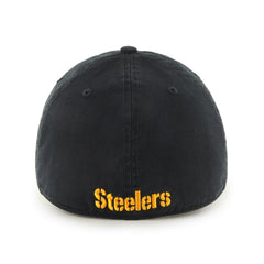 Pittsburgh Steelers '47 Franchise Logo Fitted Hat Black - 47 brand