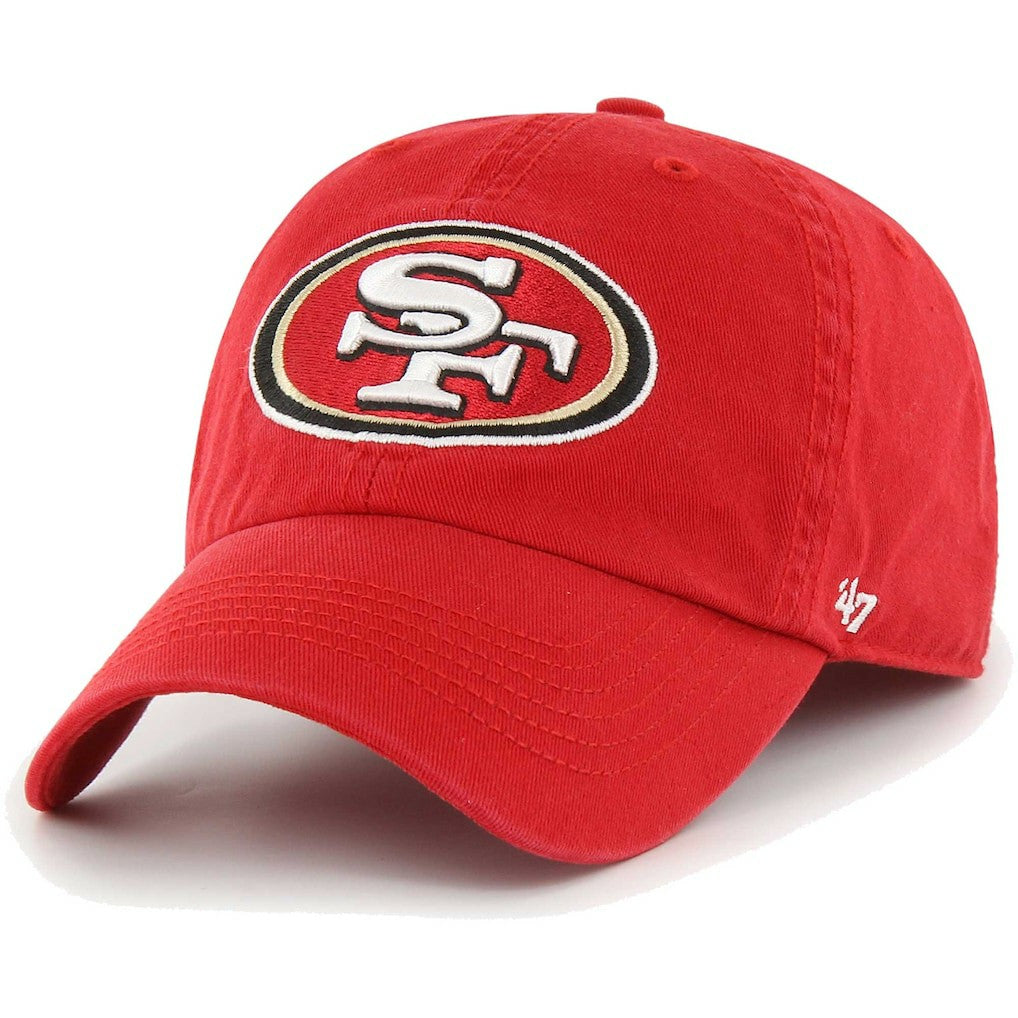 San Francisco 49ers '47 Franchise Logo Fitted Hat Scarlet - 47 brand