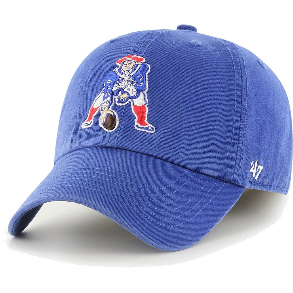 New England Patriots '47 Gridiron Classics Franchise Fitted Hat Royal - 47 brand
