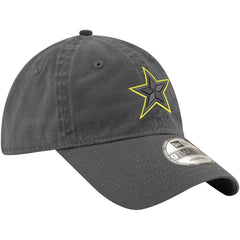 Dallas Cowboys New Era Volt 9TWENTY Adjustable Hat Graphite - NFL