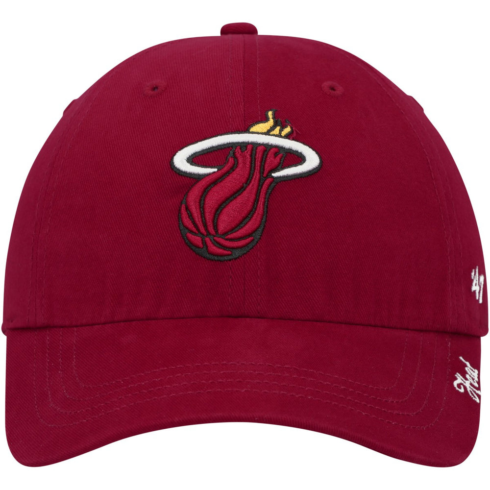 47 brand - Miami Heat '47 Women's Miata Clean Up Adjustable Hat - Red