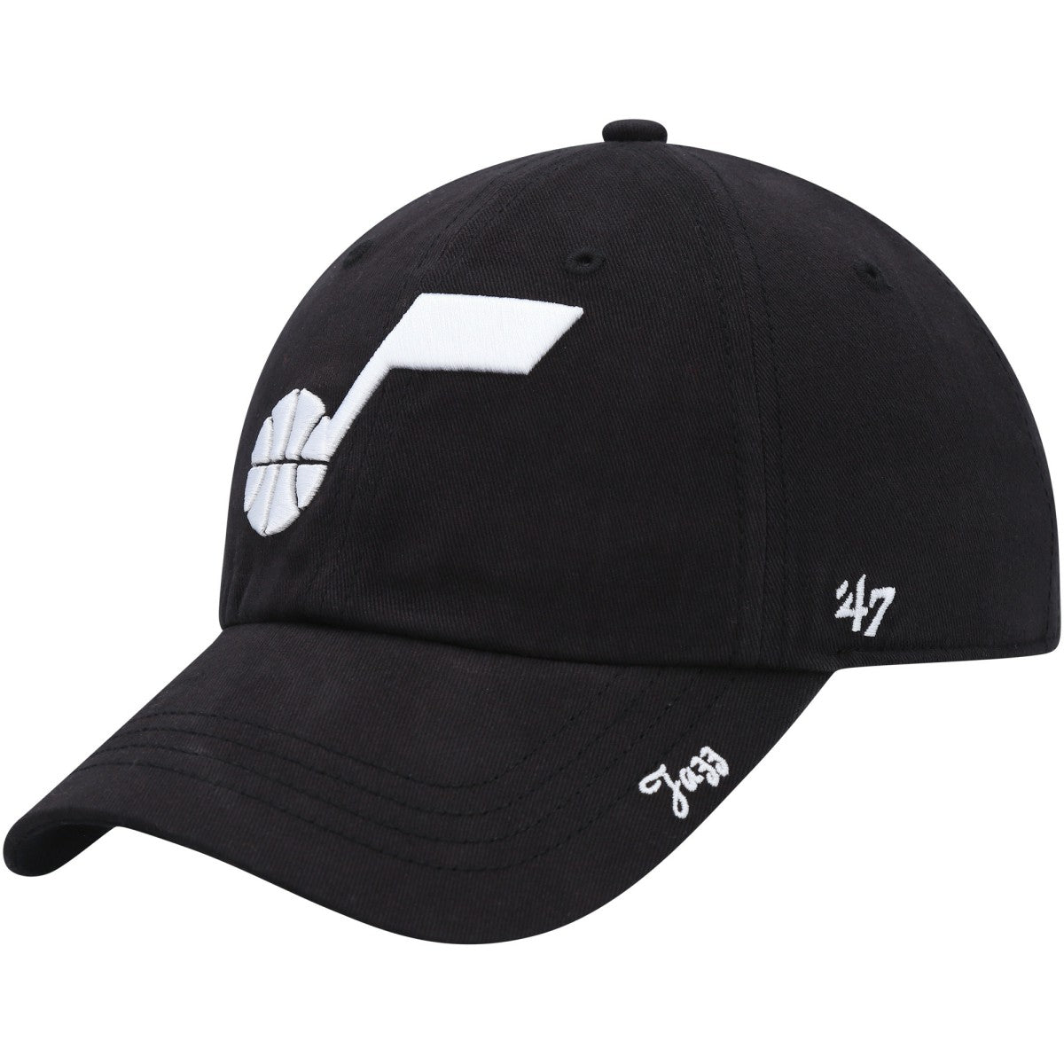 47 brand - Utah Jazz '47 Women's Miata Clean Up Adjustable Hat - Black