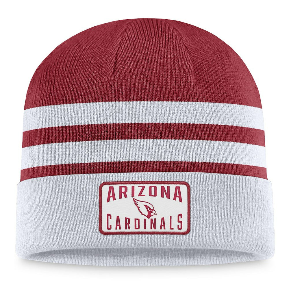 Arizona Cardinals Logo Cuffed Knit Hat Heather Gray - Fanatics