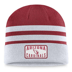 Arizona Cardinals Logo Cuffed Knit Hat Heather Gray - Fanatics