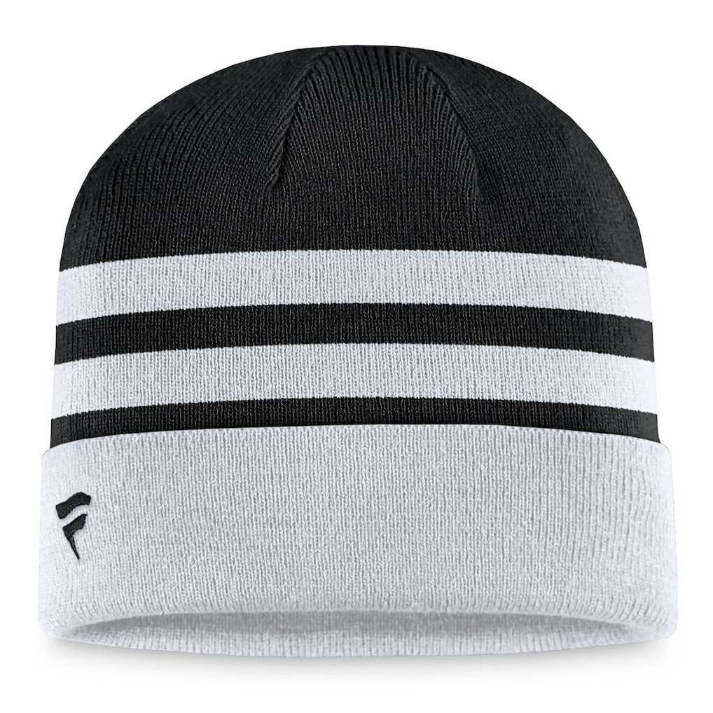 New Orleans Saints Logo Cuffed Knit Hat Heather Gray - Fanatics