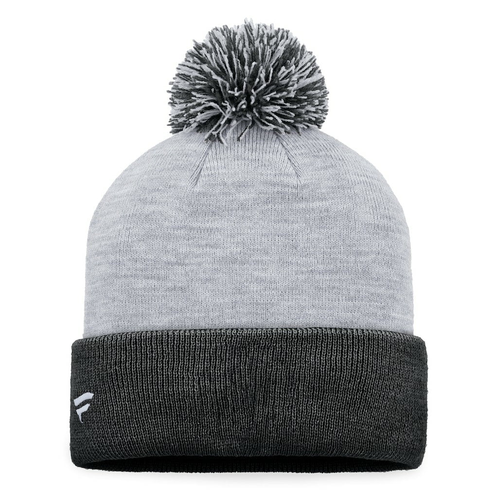 New Orleans Saints Women's Cuffed Knit Hat with Pom Gray - Fanatics