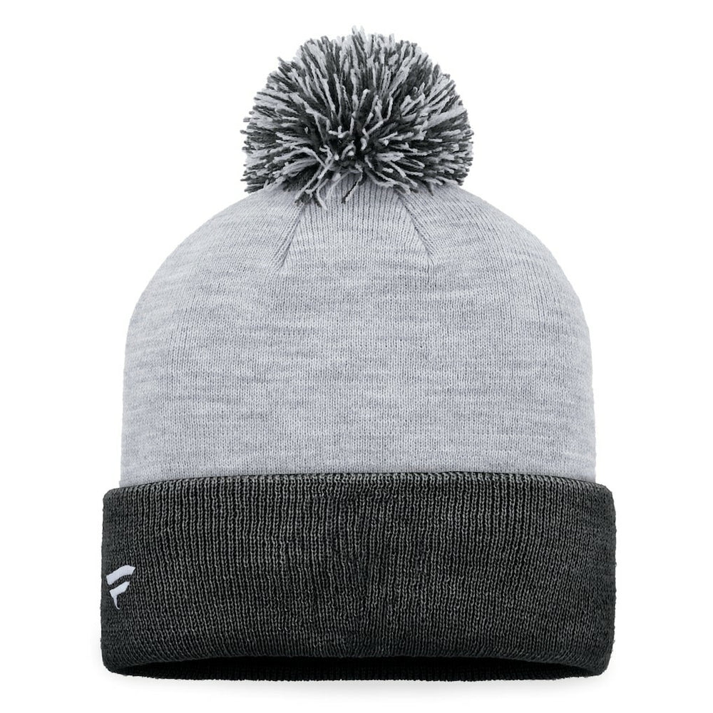 New Orleans Saints Women's Cuffed Knit Hat with Pom Gray - Fanatics