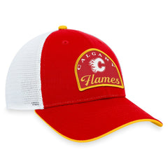 Calgary Flames - Fanatics Fundamental Adjustable Hat Red/White