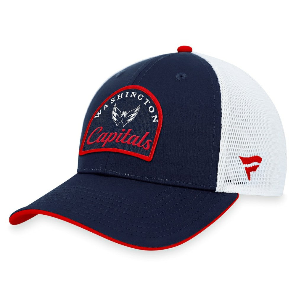 Washington Capitals Fanatics Fundamental Adjustable Hat Navy/White