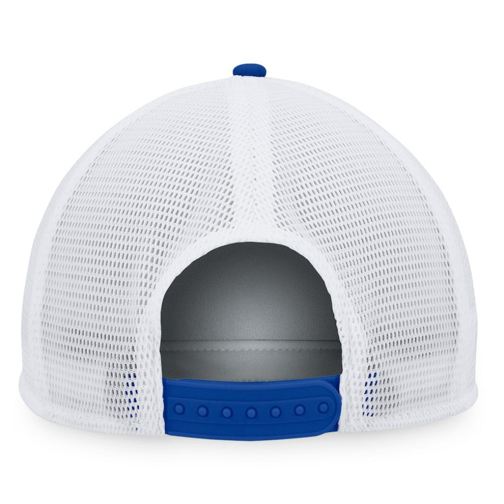 New York Islanders - Fanatics Foam Front Patch Trucker Snapback Hat Royal/White