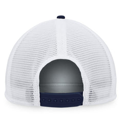 St. Louis Blues - Fanatics Foam Front Patch Trucker Snapback Hat Navy/White
