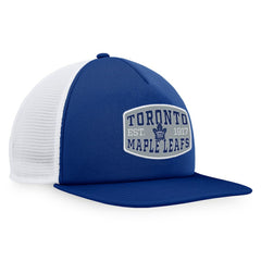 Toronto Maple Leafs - Fanatics Foam Front Patch Trucker Snapback Hat Blue/White