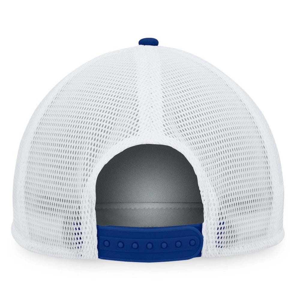 Toronto Maple Leafs - Fanatics Foam Front Patch Trucker Snapback Hat Blue/White