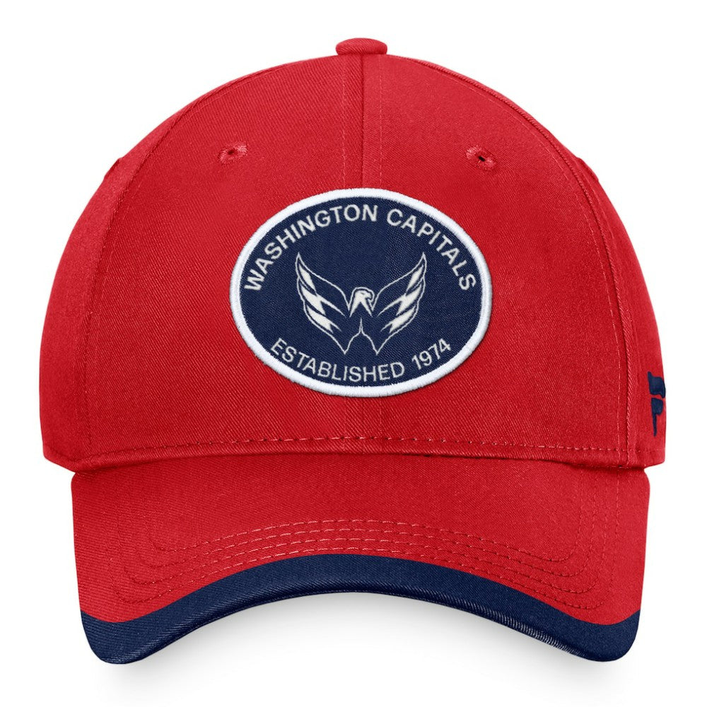 Washington Capitals Fanatics Fundamental Adjustable Hat Red