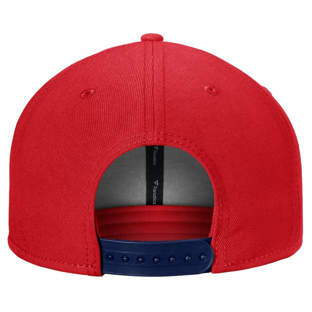 Washington Capitals Fanatics Fundamental Adjustable Hat Red