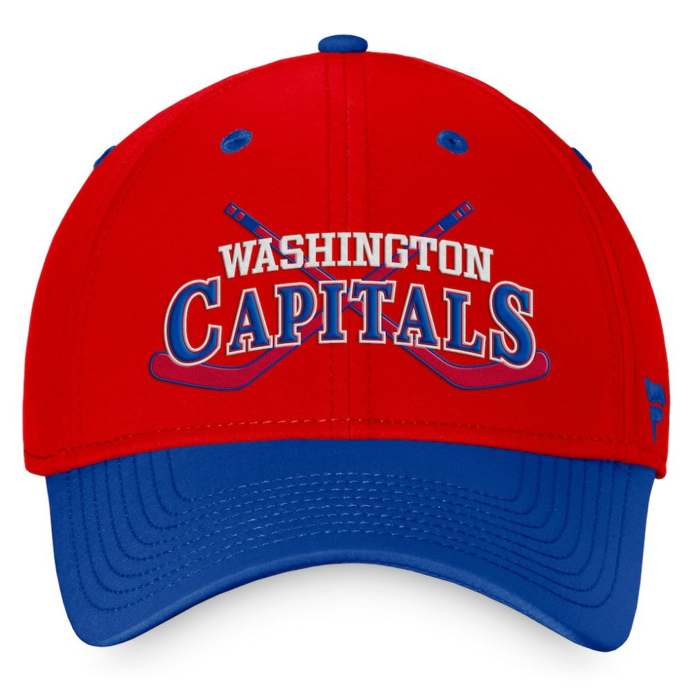 Washington Capitals Fanatics Heritage Vintage Flex Hat Red/Blue