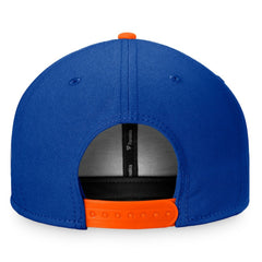 New York Islanders - Fanatics Fundamental Colorblocked Snapback Hat Royal/Orange