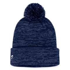 St. Louis Blues - Fanatics Fundamental Cuffed Knit Hat with Pom Navy