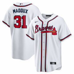 Greg Maddux Atlanta Braves Nike Home Retired Player Replica Jersey Sale