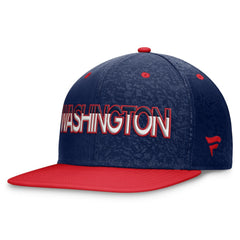 Washington Capitals Fanatics Authentic Pro Alternate Jersey Snapback Hat Navy/Red