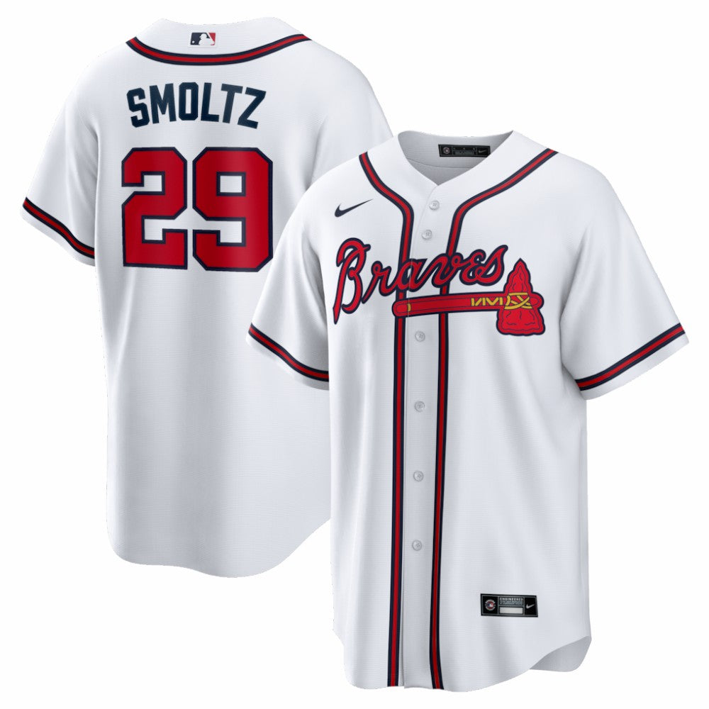 John Smoltz Atlanta Braves Nike Home Retired Player Replica Jersey Online