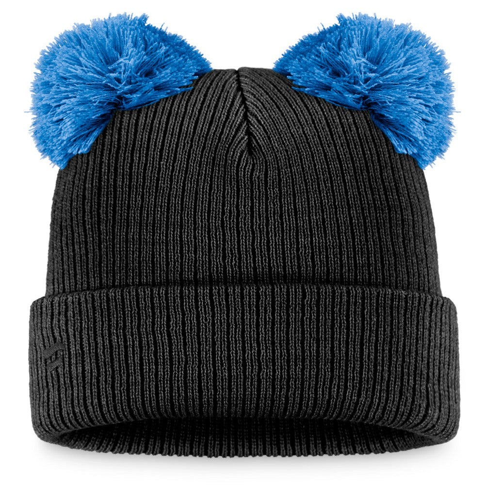 Miami Marlins Fanatics Women's Double Pom Cuffed Knit Hat On Sale