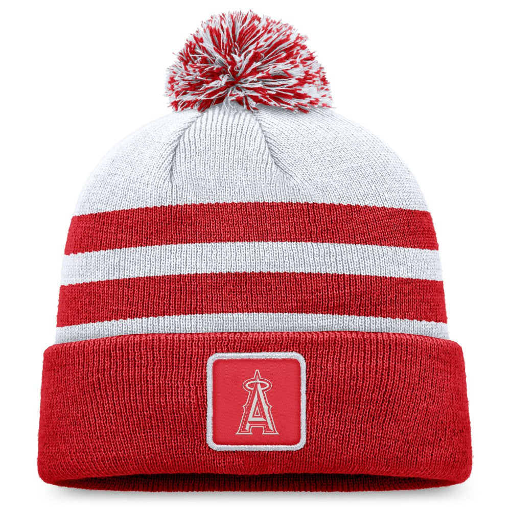 Los Angeles Angels Fanatics Cuffed Knit Hat with Pom discount