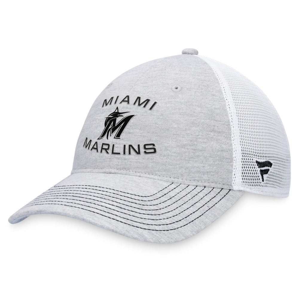 Miami Marlins Fanatics Trucker Adjustable Hat Lifestyle